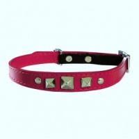 Red Rock Bobby Leather Cat Collar